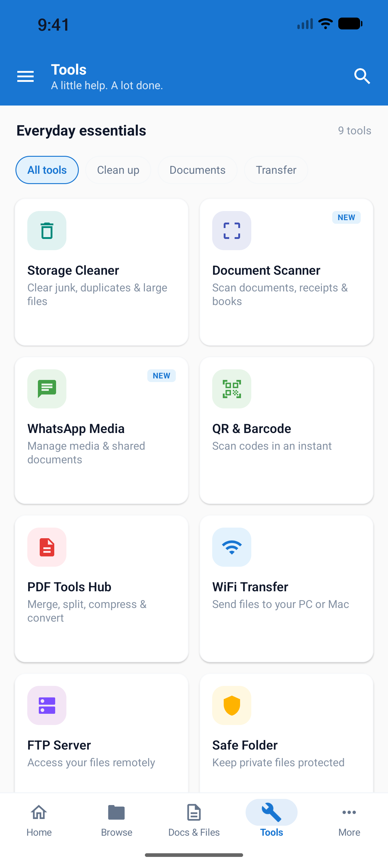 Safon Tools Hub on Pixel 10 Pro